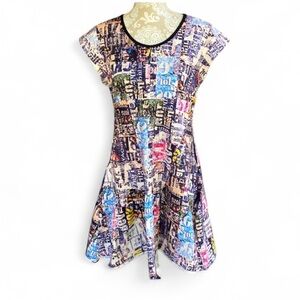 Quality printed dress
